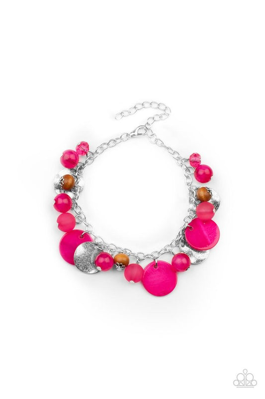 Springtime Springs - Pink - Paparazzi Bracelet Image