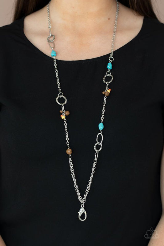 ​Sandstone Safari - Multi - Paparazzi Necklace Image