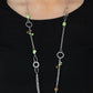 ​Sandstone Safari - Green - Paparazzi Necklace Image