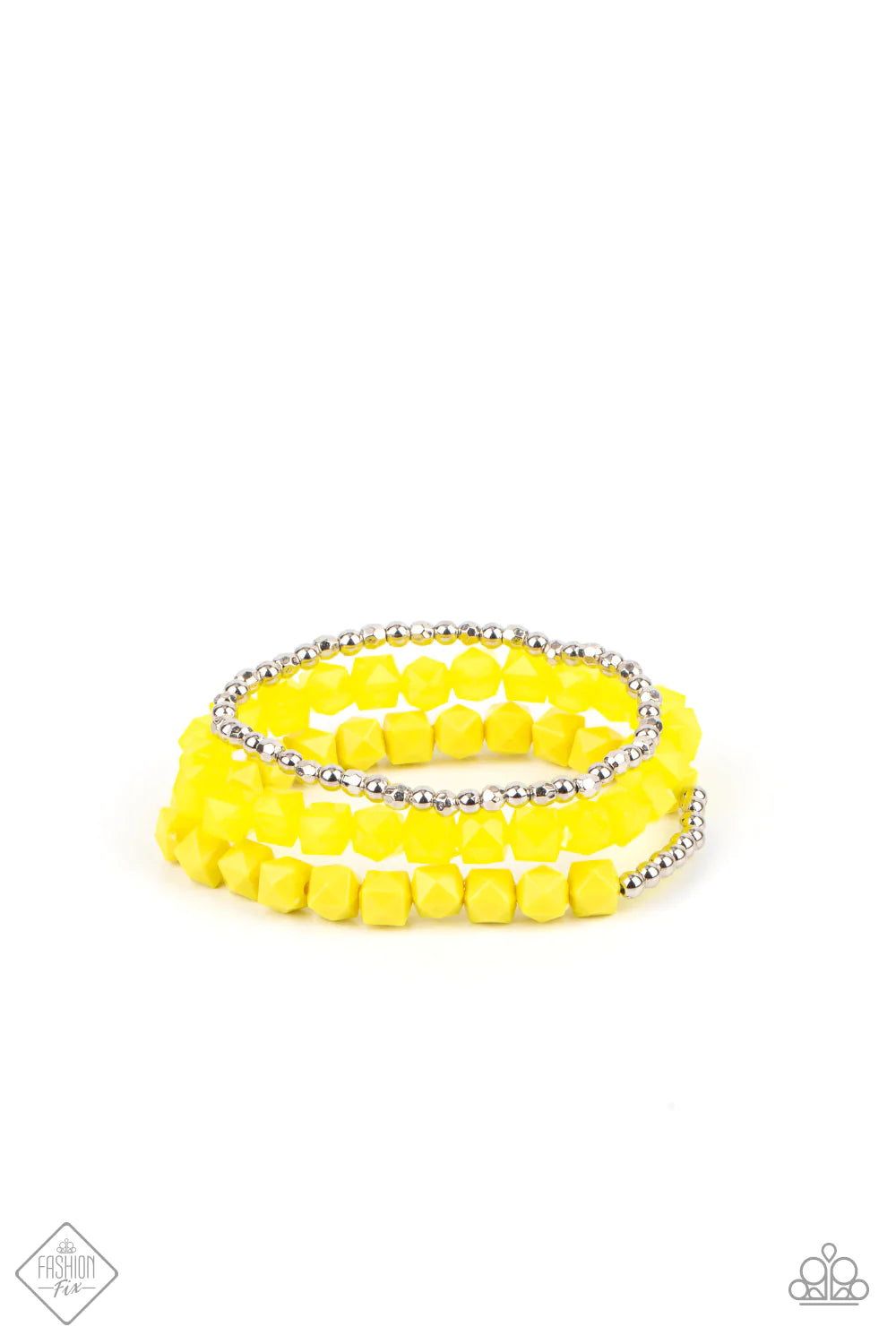 Paparazzi Bracelet ~ Vacay Vagabond - Yellow