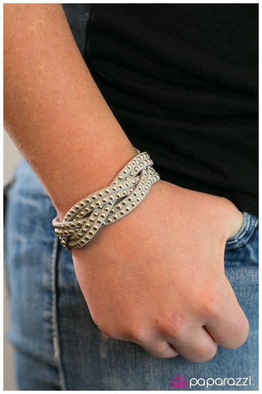 Paparazzi Bracelet ~ Number One Stunner - Silver