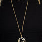 Positively Perfect - Gold - Paparazzi Necklace Image