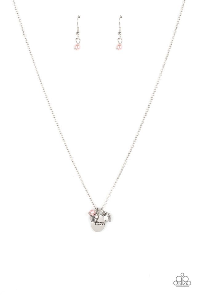 ​Super Mom - Pink - Paparazzi Necklace Image