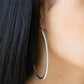 ​Resist The Twist - Silver - Paparazzi Earring Image