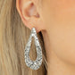 ​Industrial Antiquity - Silver - Paparazzi Earring Image