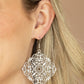 Dubai Detour - Silver - Paparazzi Earring Image