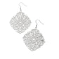 Dubai Detour - Silver - Paparazzi Earring Image