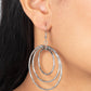 ​Vintage Vertigo - Silver - Paparazzi Earring Image