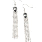 ​Drop-Dead Dainty - Silver - Paparazzi Earring Image