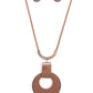 ​​Luxe Crush - Copper - Paparazzi Necklace Image