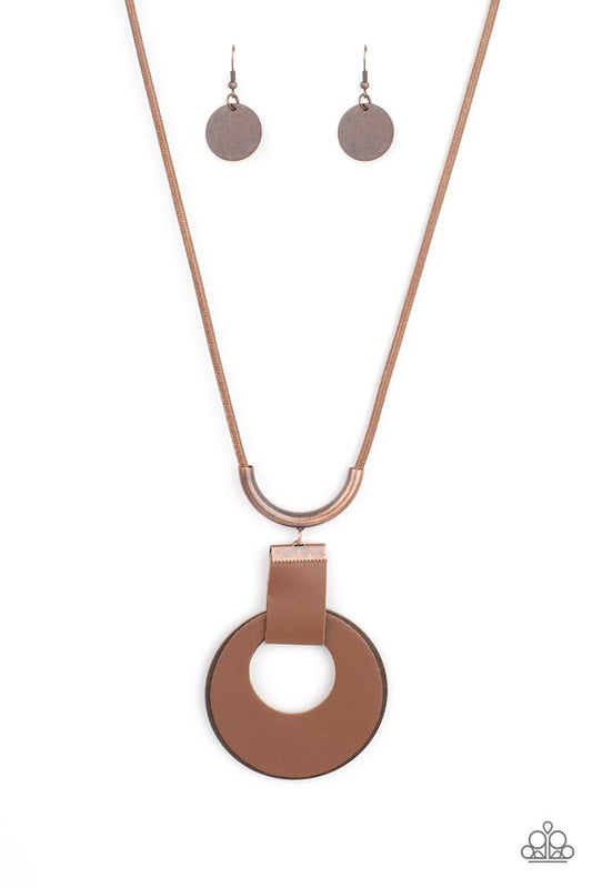 ​​Luxe Crush - Copper - Paparazzi Necklace Image