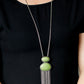Meet Me At Sunset - Green - Paparazzi Necklace Image