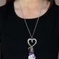 ​Flirty Fashionista - Purple - Paparazzi Necklace Image