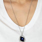 Undiluted Dazzle - Blue - Paparazzi Necklace Image