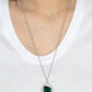 Undiluted Dazzle - Green - Paparazzi Necklace Image