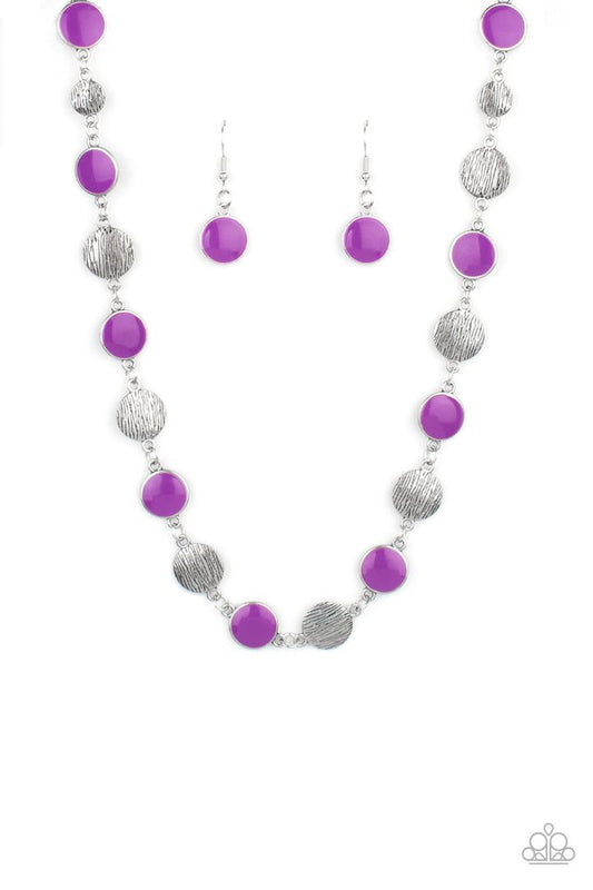 Harmonizing Hotspot - Purple - Paparazzi Necklace Image