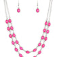 Sahara Safari - Pink - Paparazzi Necklace Image