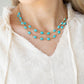 Sahara Safari - Blue - Paparazzi Necklace Image