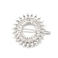 Flauntable Fireworks - White - Paparazzi Hair Accessories Image