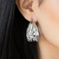 Badlands and Bellbottoms - Silver - Paparazzi Earring Image