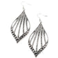​Showcase Sparkle - Silver - Paparazzi Earring Image