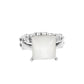 Ready For My Coronation - White - Paparazzi Ring Image