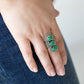 ​Peaceful Paradise - Green - Paparazzi Ring Image