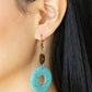 Earthy Epicenter - Brass - Paparazzi Earring Image