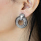 ​Industrial Innovator - Silver - Paparazzi Earring Image