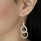 Red Carpet Couture - Gold - Paparazzi Earring Image