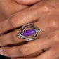 ​Fearless Fluorescence - Purple - Paparazzi Ring Image