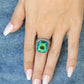 Galaxy Goddess - Green - Paparazzi Ring Image