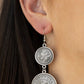 Road Trip Paradise - Silver - Paparazzi Earring Image