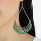 ​Orchard Odyssey - Green - Paparazzi Earring Image