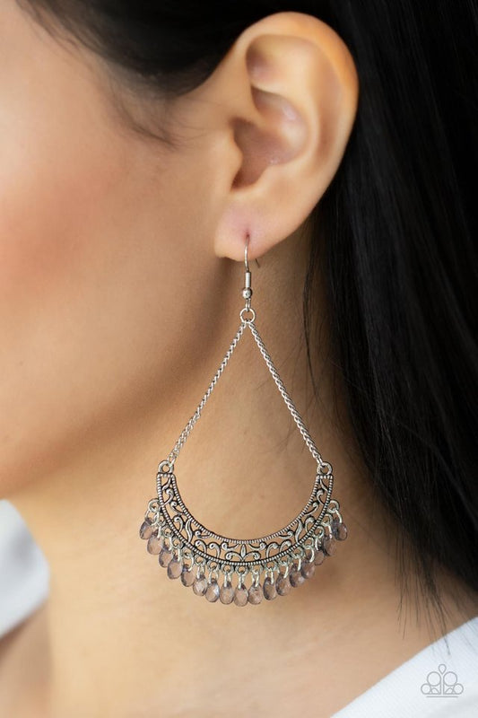 ​Orchard Odyssey - Silver - Paparazzi Earring Image