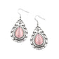 ​Endlessly Enchanting - Pink - Paparazzi Earring Image