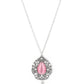 Bewitched Beam - Pink - Paparazzi Necklace Image