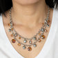 ​Ethereally Ensconced - Brown - Paparazzi Necklace Image