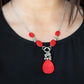 Summer Idol - Red - Paparazzi Necklace Image