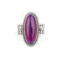 Oval Oasis - Purple - Paparazzi Ring Image