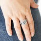 ​The Princess and The FROND - Silver - Paparazzi Ring Image