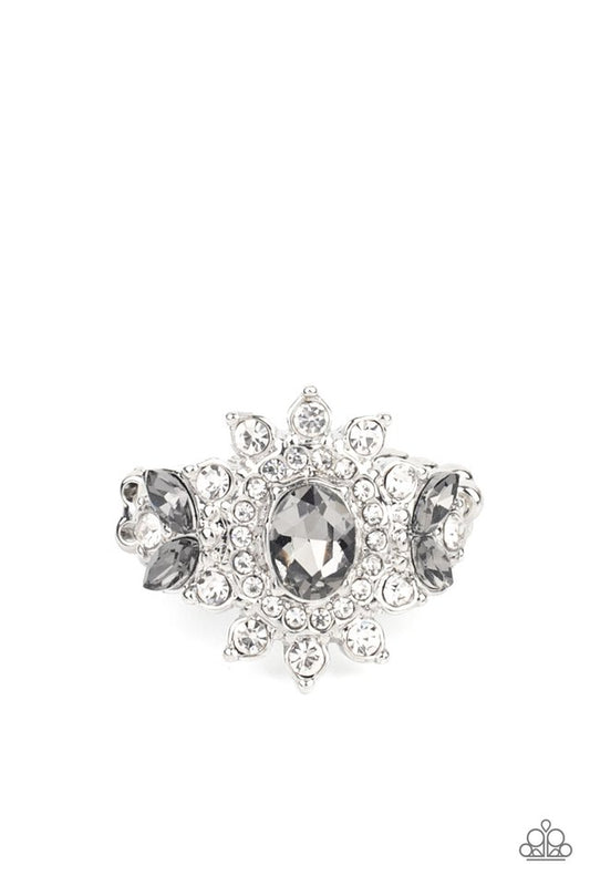 ​The Princess and The FROND - Silver - Paparazzi Ring Image