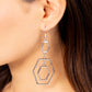 Geometric Maven - Silver - Paparazzi Earring Image