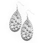 ​Industrial Incandescence - Silver - Paparazzi Earring Image