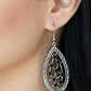 Industrial Incandescence - Black - Paparazzi Earring Image