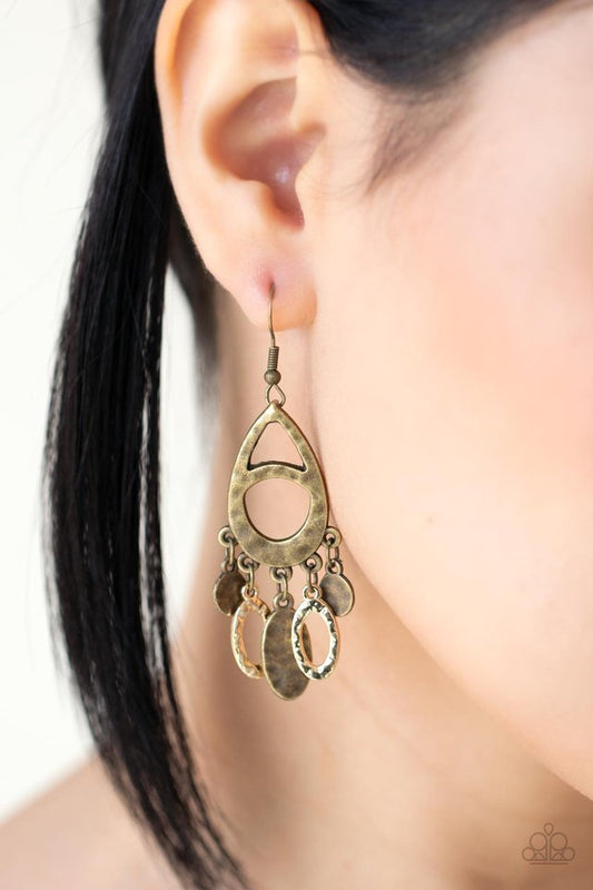 ​PLAINS Jane - Multi - Paparazzi Earring Image