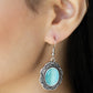 Garden Party Perfection - Blue - Paparazzi Earring Image