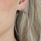 ​Candescent Curves - Silver - Paparazzi Earring Image