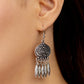 ​Future, PASTURE, and Present - Silver - Paparazzi Earring Image