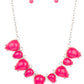 ​Pampered Poolside - Pink - Paparazzi Necklace Image